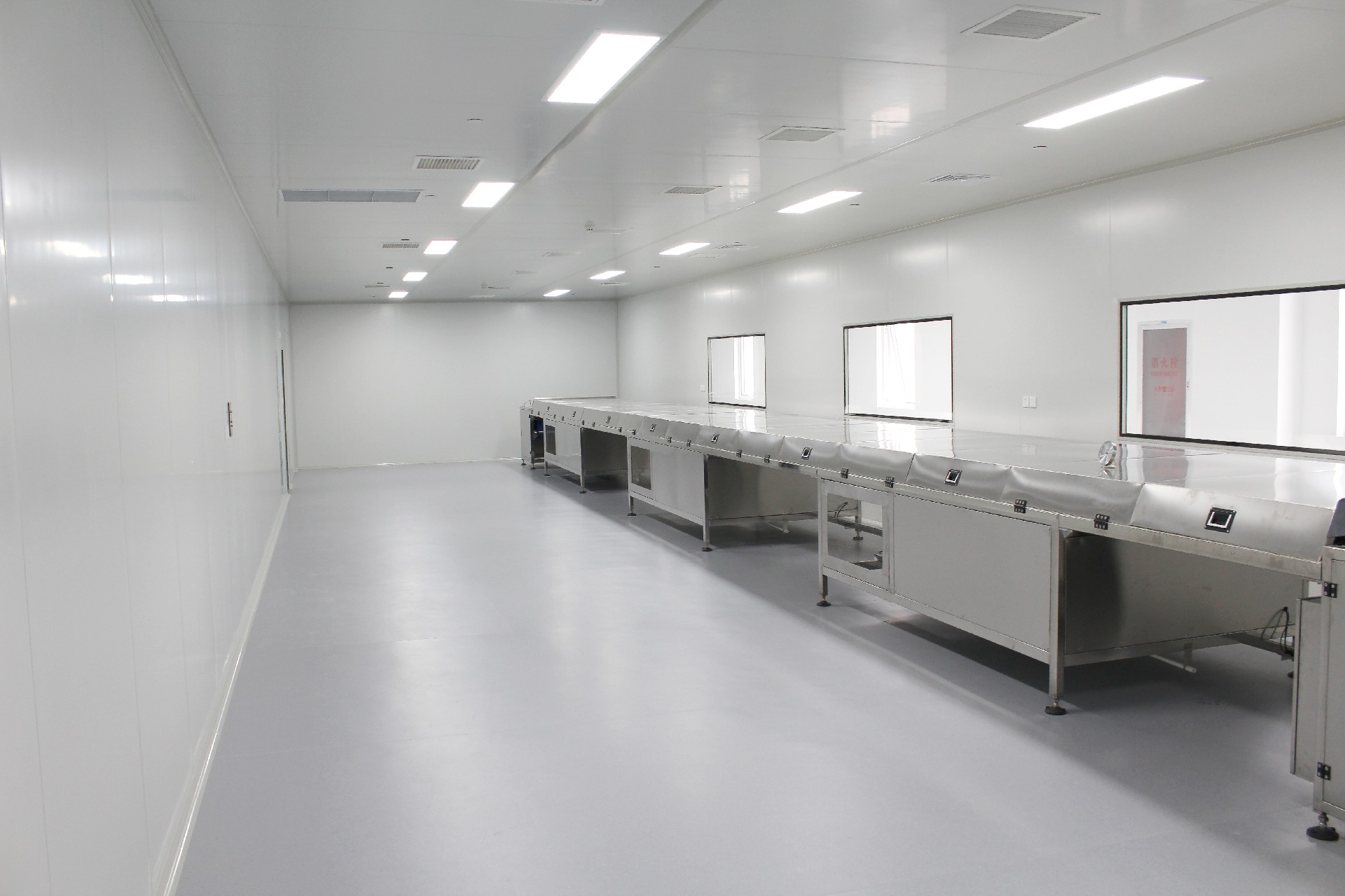 十萬(wàn)級(jí)食品潔凈車(chē)間裝修圖片